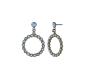 Preview: blue - Creole Cristal - Konplott earrings